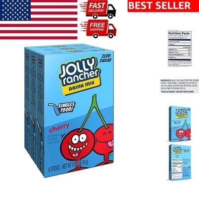 Cherry Singles to Go   Caffeine-Free, Low-Calorie Drink Mix (3-Pack)