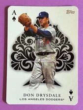 Don Drysdale 2023 Topps Update (SP) All Aces Insert #AA-60 Los Angeles Dodgers