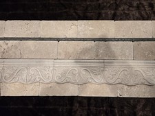 Rustic Look Spanish Tile Borders Looks Like Limestone Travertine Tumbled Marble