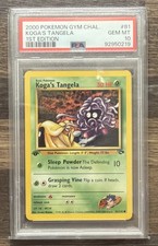 2000 POKEMON GYM CHALLENGE 1ST EDITION #81 KOGA'S TANGELA PSA 10 on eBay
