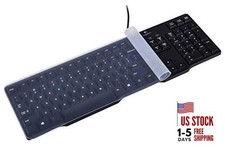 Universal Clear Waterproof Anti-Dust Silicone Keyboard Protector Cover Skin