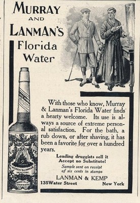 Magazine Ad - 1912 - Murray & Lanman's Florida Water - New York - (#2)