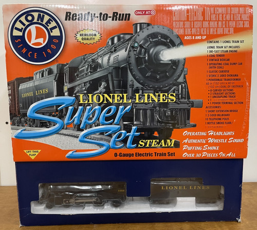 Lionel Spur O Elektrozug 7-11027 Set Vintage 2007 Super Set Dampf UNVOLLSTÄNDIG | Zustand: Used