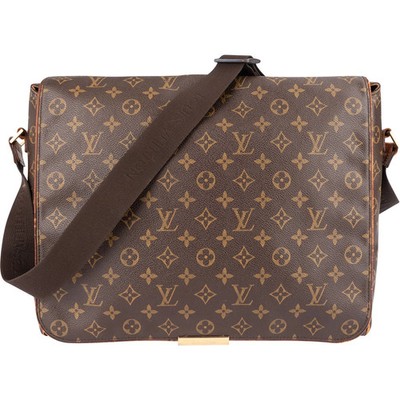 Louis Vuitton Monogram Canvas Abbesses Messenger Crossbody Bag Tasche