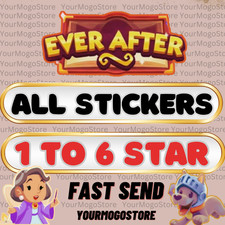 ⭐️ MOGO EVER_AFTER  ALL Stickers 1-2-3-4-5-6 Stars COMPLETED ⚡️MONO_GO FAST SEND