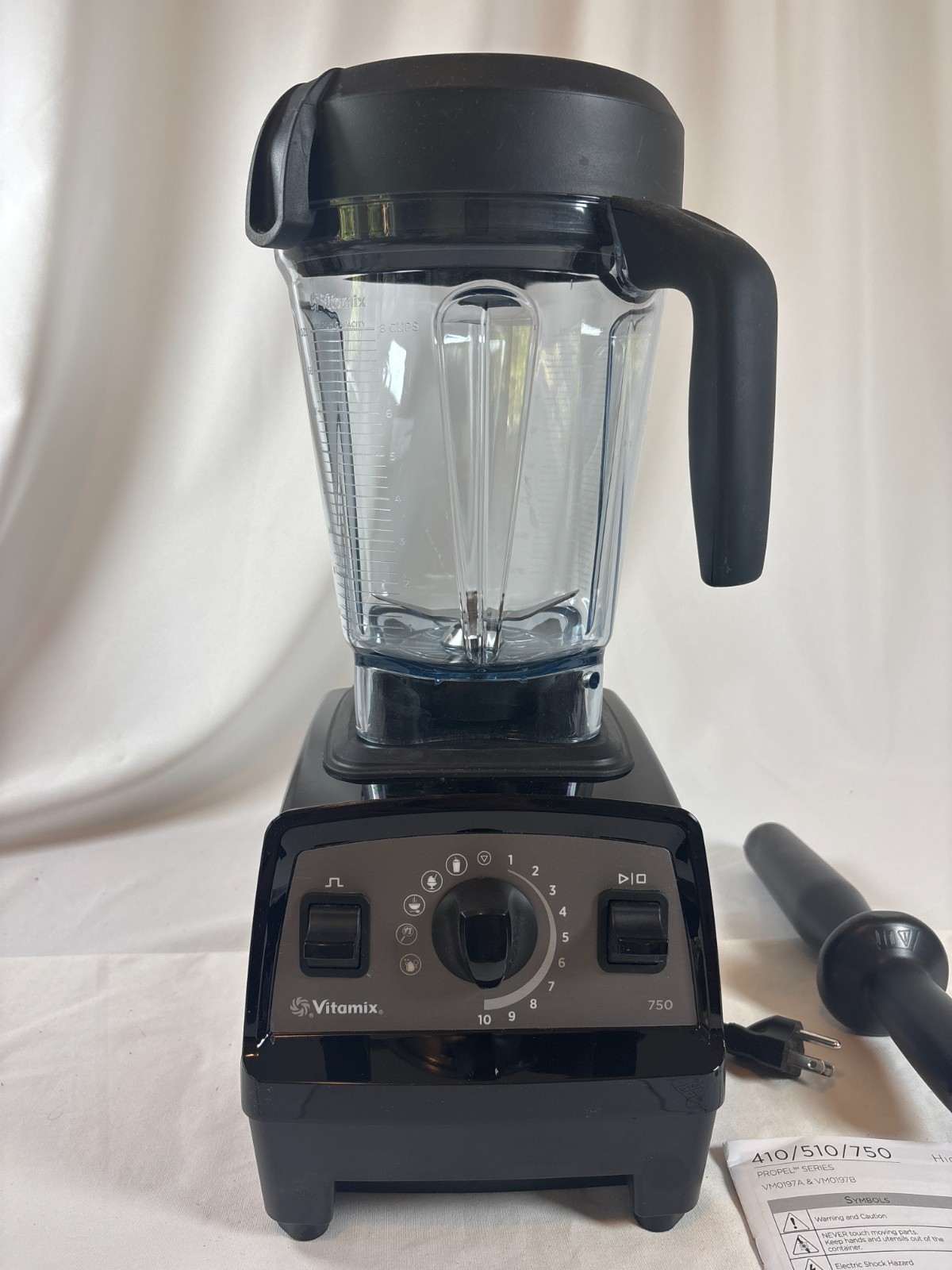 Vitamix 750 Blender VM0197A 64oz Professional Series Black O