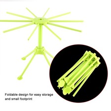 Noodle Spaghetti Pasta Drying Rack Stand Dryer Foldable Kitchen Tool (Green)