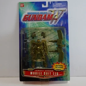 Mobile Suit Gundam Wing  Space or Army Mode Leo Action Figure Bandai 2000 NOC