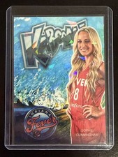 2024 Sophie Cunningham Anime Kaboom #1 Cracked Ice Refractor Indiana Fever