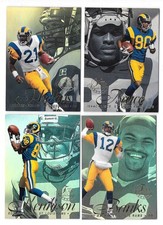 1997 Flair Showcase Row 2 Football - ST. LOUIS RAMS