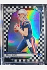 2024 Panini Prizm - Rookies Drake Maye #329 Black & White Checker Prizm (RC)