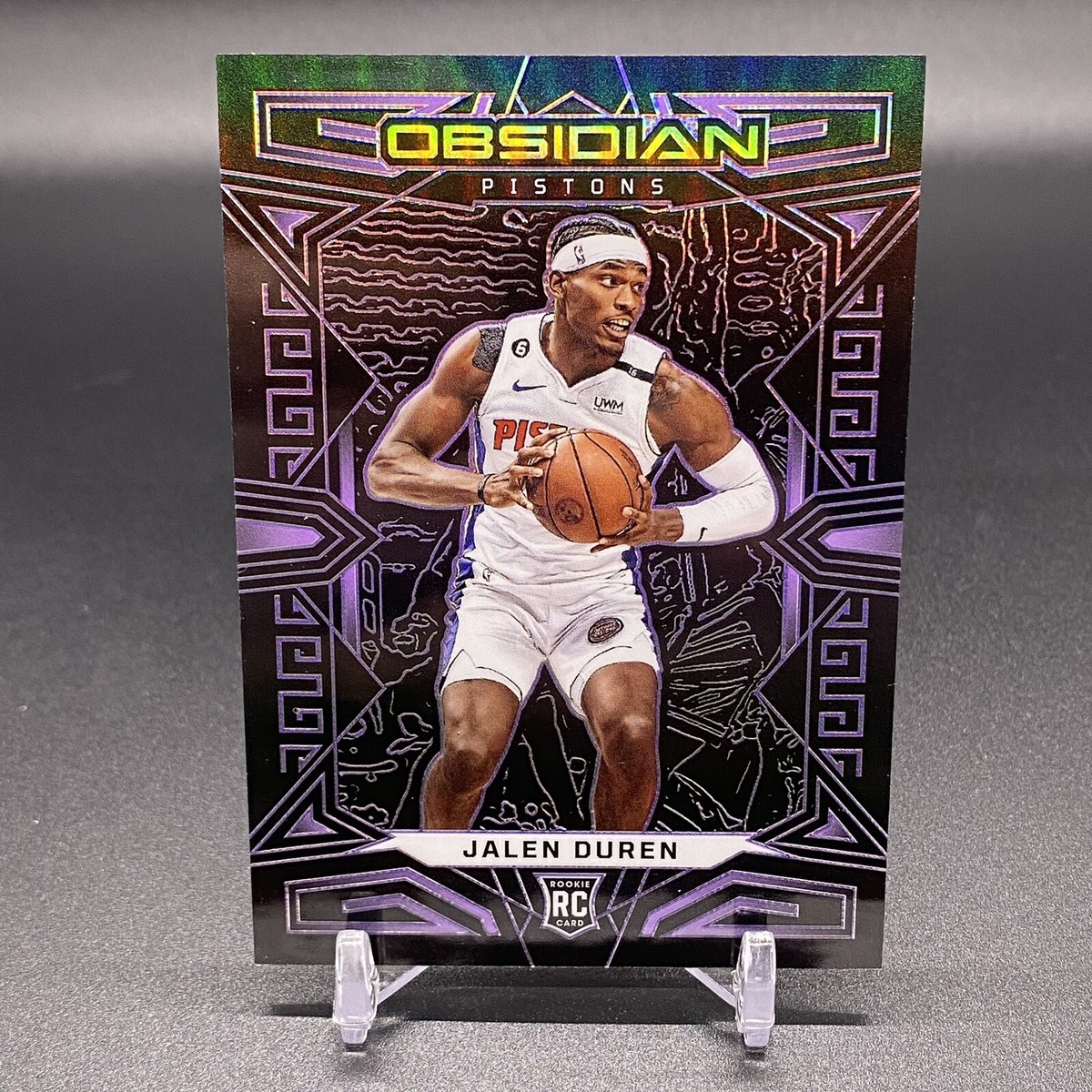 激レア インディCHOZEN (Aka Reign) CD-R盤 99! 🚨2022-23 Panini Prizm Obsidian Jalen Duren RC Detroit Pistons