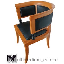 4 schöne Designer Stühle Giorgetti Sella Magna Armchair Leon Krier Stuhl