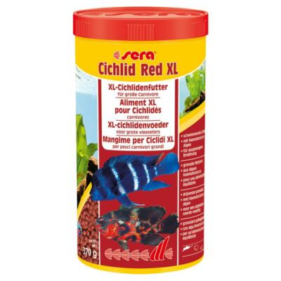 sera Cichlid Red XL 1000 ml | 370g Zierfischfutter