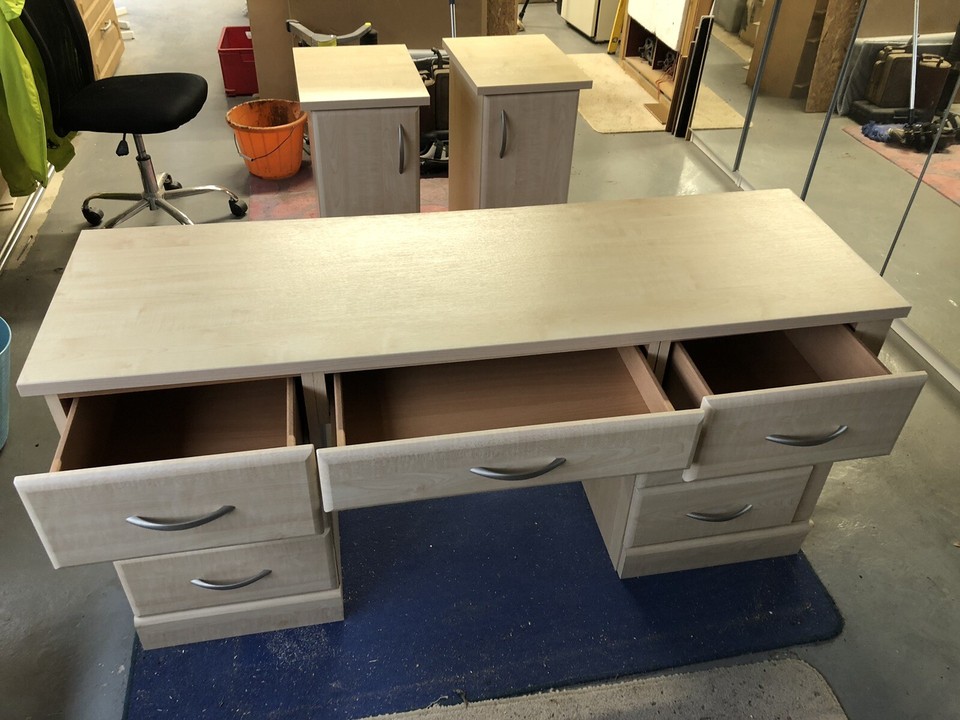 Bedroom dressing table with matching bedside Collection only