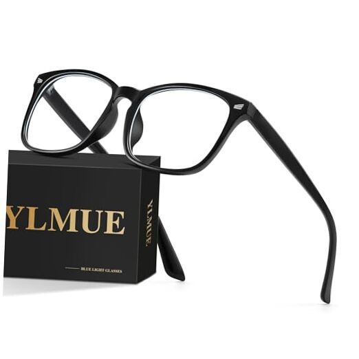 Blue Light Blocking Glasses Reduce Eye Strain Computer Gaming 1black03 Clear