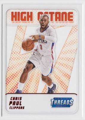 2016-17 Panini Threads High Octane Red #15 Chris Paul Los Angeles Clippers