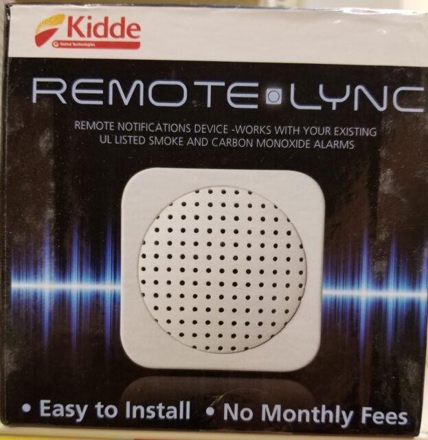 Kidde Remote Lync Home Monitoring Device Smoke & Carbon Monoxide Alarm