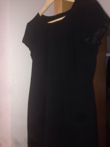 Ladies Autograph Size 10 Black Dress - Imagen 1 de 5