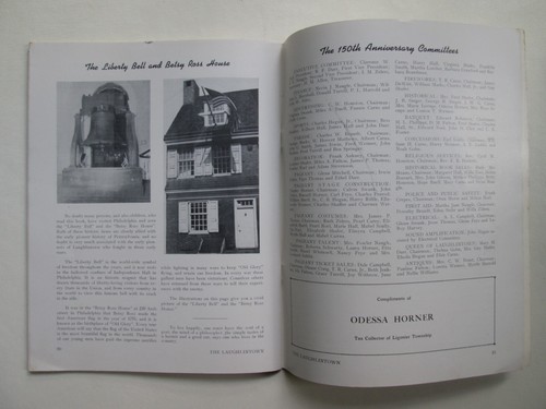 1947 Laughlintown PA 150th Anniversary Program Community History Publication - Foto 17 di 19
