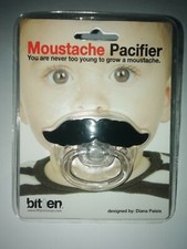 MOUSTACHE Silicone Pacifier Mustache Pacifier