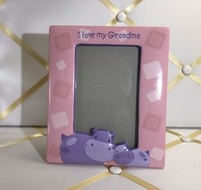 Baby Gund Nursery Picture Frame I Love My Grandma-Excellent Condition