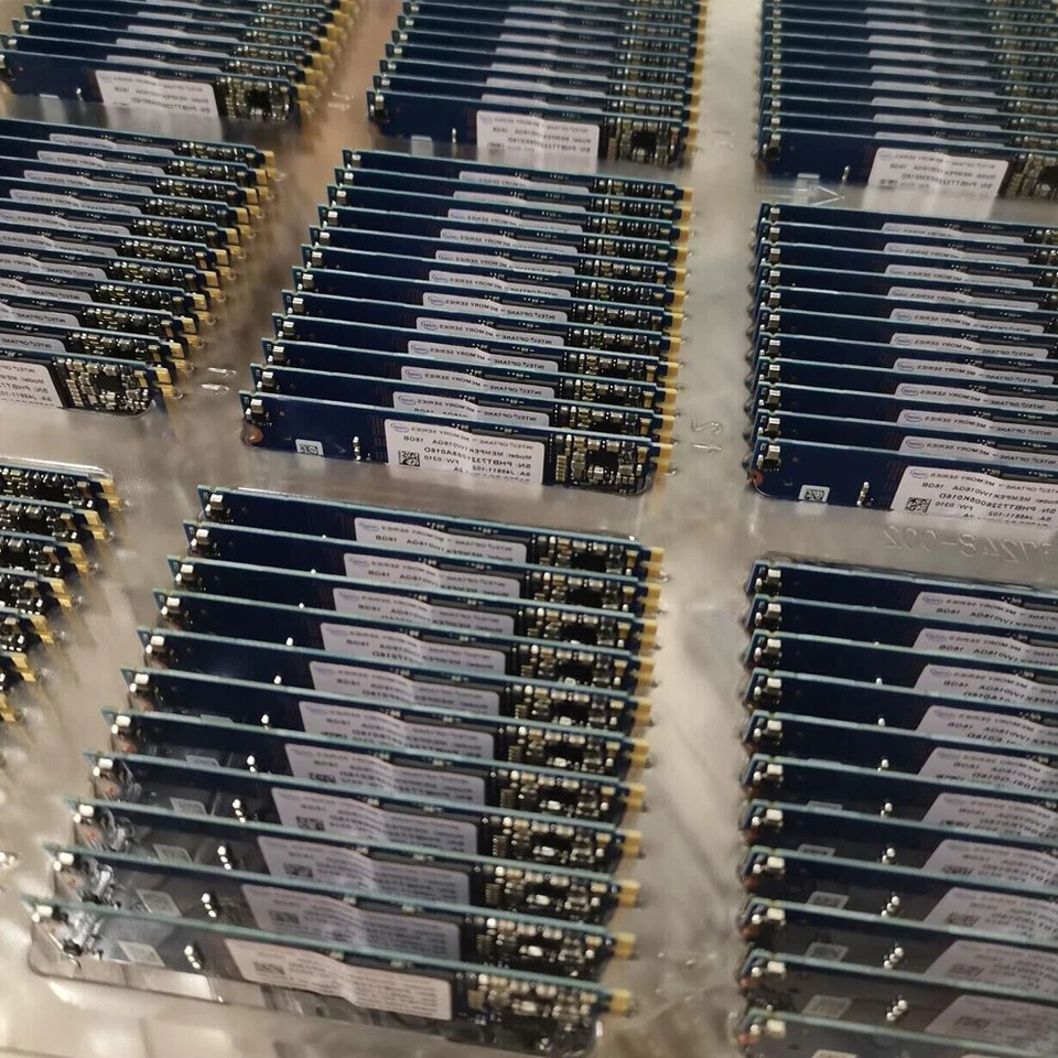 5x Intel Optane Memory M10 SSD M.2 2280 16GB MEMPEK1J016GAL PCIe 3.0 Xpoint NVMe - Image 4 of 4