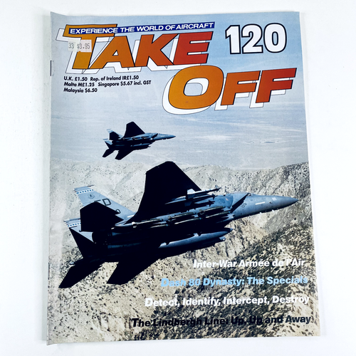 Lot of 15 TAKE OFF MAGAZINE Issue 110 to 124 Vintage 90s Air Force Military - Picture 4 of 8