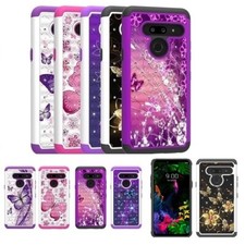 Funda de Teléfono para LG G8 ThinQ / LG G8, Tachonado Estrás Cristal Brillante Funda
