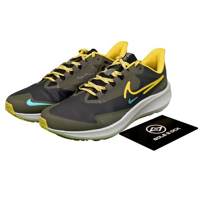 Nike Air Zoom Pegasus 39 Shield Low Black Vivid Sulfur - FV8107-070