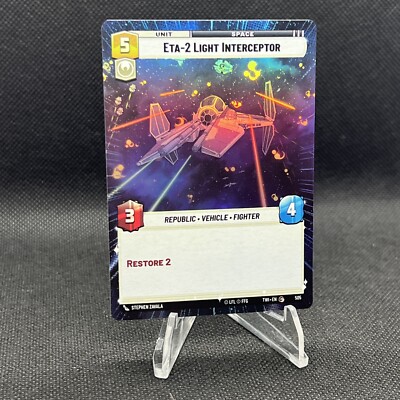 Star Wars Unlimited, Twilight Republic - ETA-2 Light Interceptor Hyperspace Foil