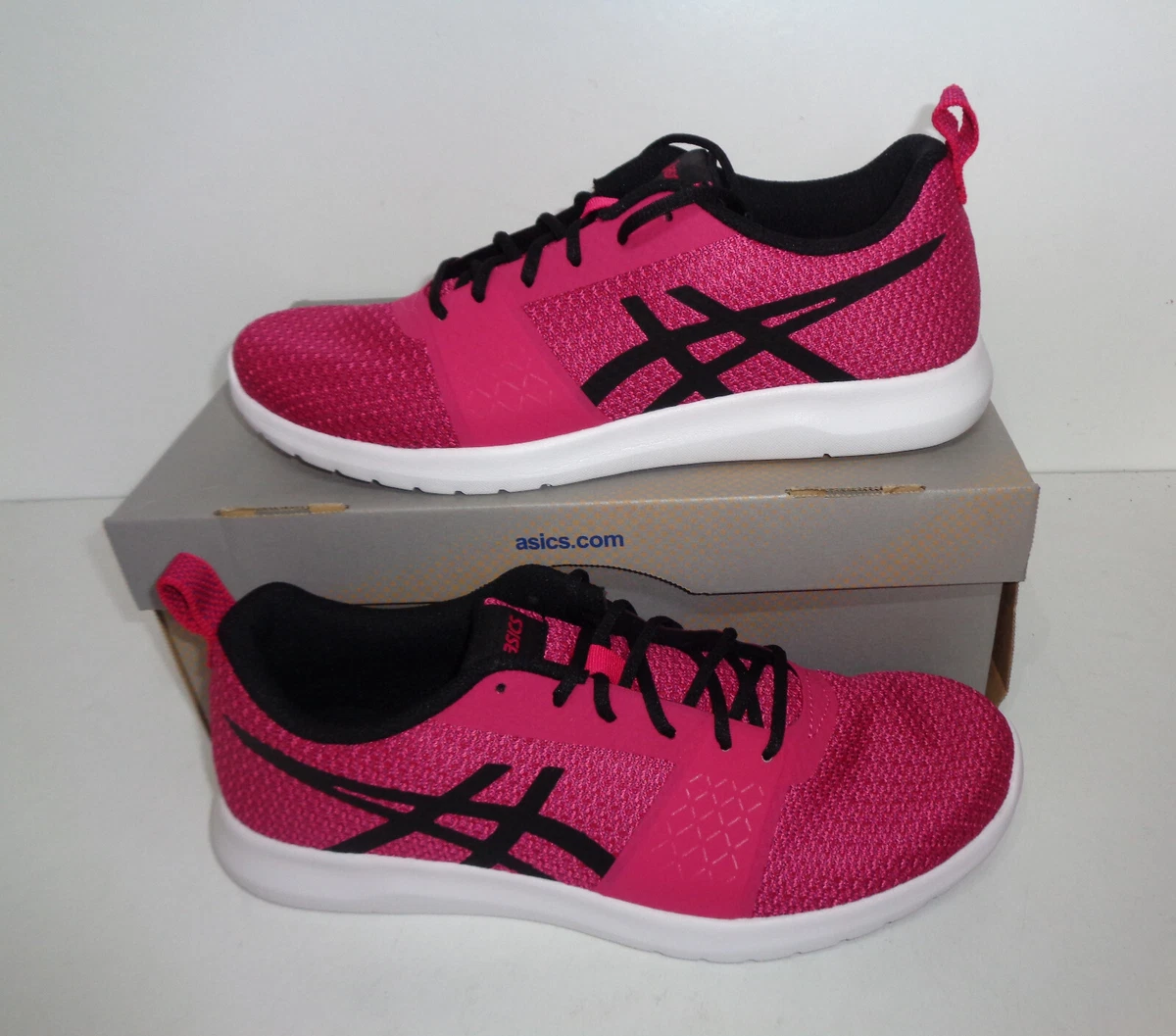 ASICS New Ladies Pink Casual Running Womens Trainers Shoes RRP 60 UK Size 4