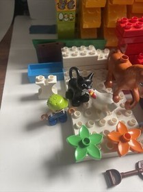 LEGO DUPLO 10525 BIG FARM NEAR COMPLETE MISSING 4 PIECES