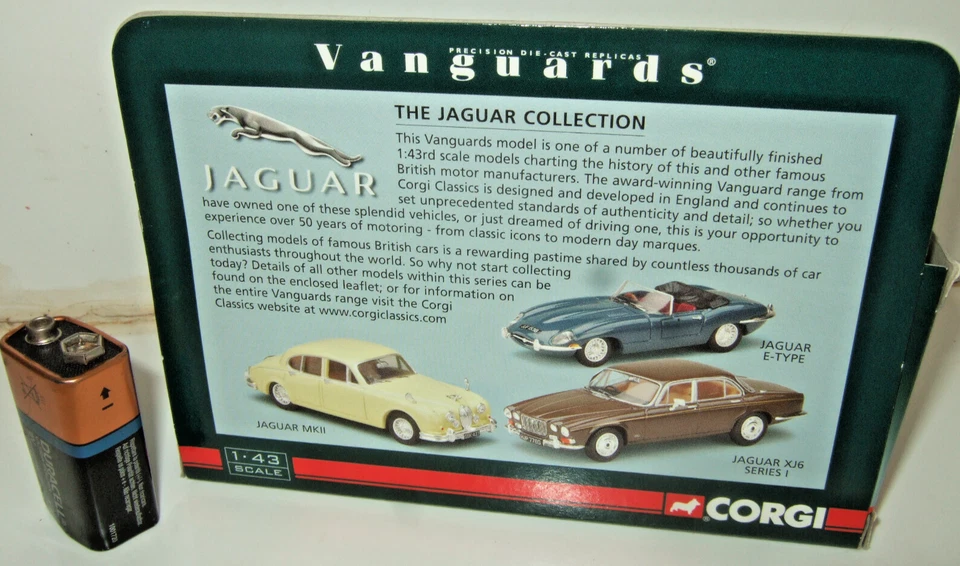 Ltd Vanguards VA05905 Jaguar XK 120 in Lavender Grey Diecast Model ,1:43 scale - Image 2 of 2