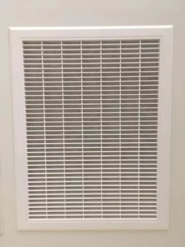Vent DUCTED heating AIR INTAKE Return Air vent Grille grill 380x510mm Filtereii - Picture 1 of 10