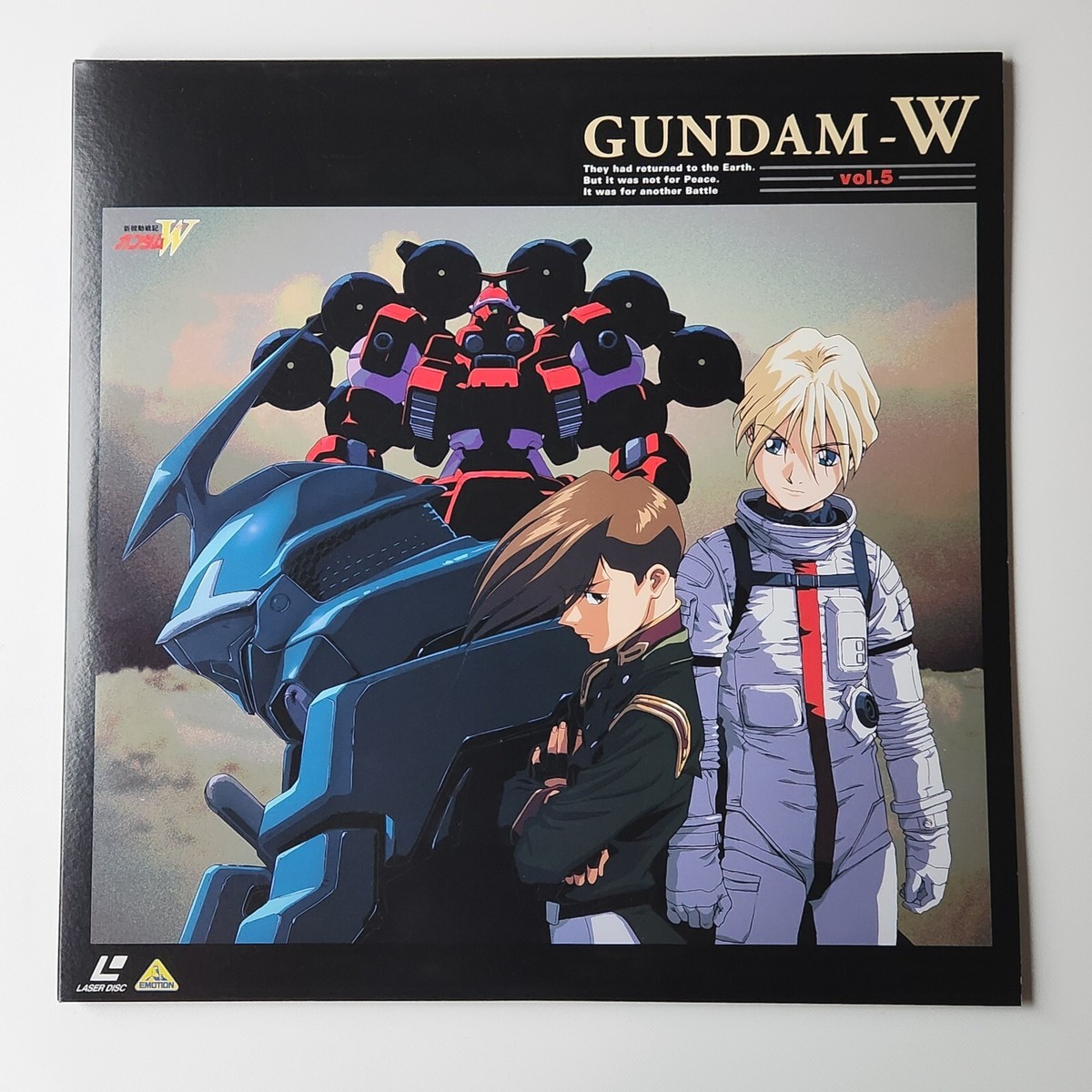 Mobile Suit Gundam Wing Vol 5 Laserdisc LD 1996 BELL-846 Japanese