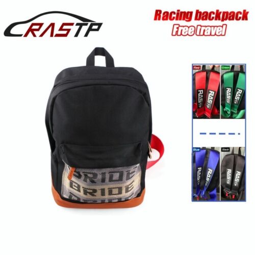 Car Auto Backpack Bag Racing Harness Shoulder Seat Belt Straps Style - Afbeelding 1 van 11