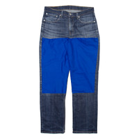 LEVI'S Customised Mens Jeans Blue Regular Straight W32 L32
