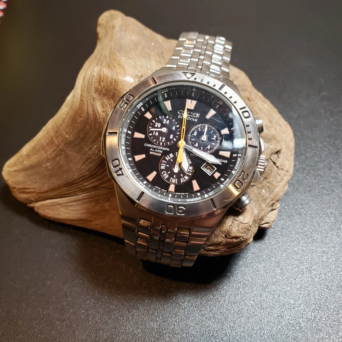 Change time on hotsell citizen eco drive wr200