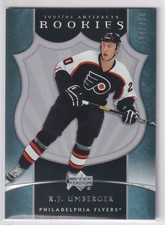 2005-06 Upper Deck Artifacts R.J. Umberger Rookie 524/750 Philadelphia Flyers