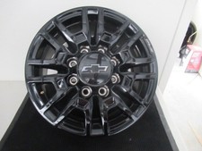 One Chevy Chevrolet Silverado 2500 oem factory 18" black wheel rim ZR2 READ