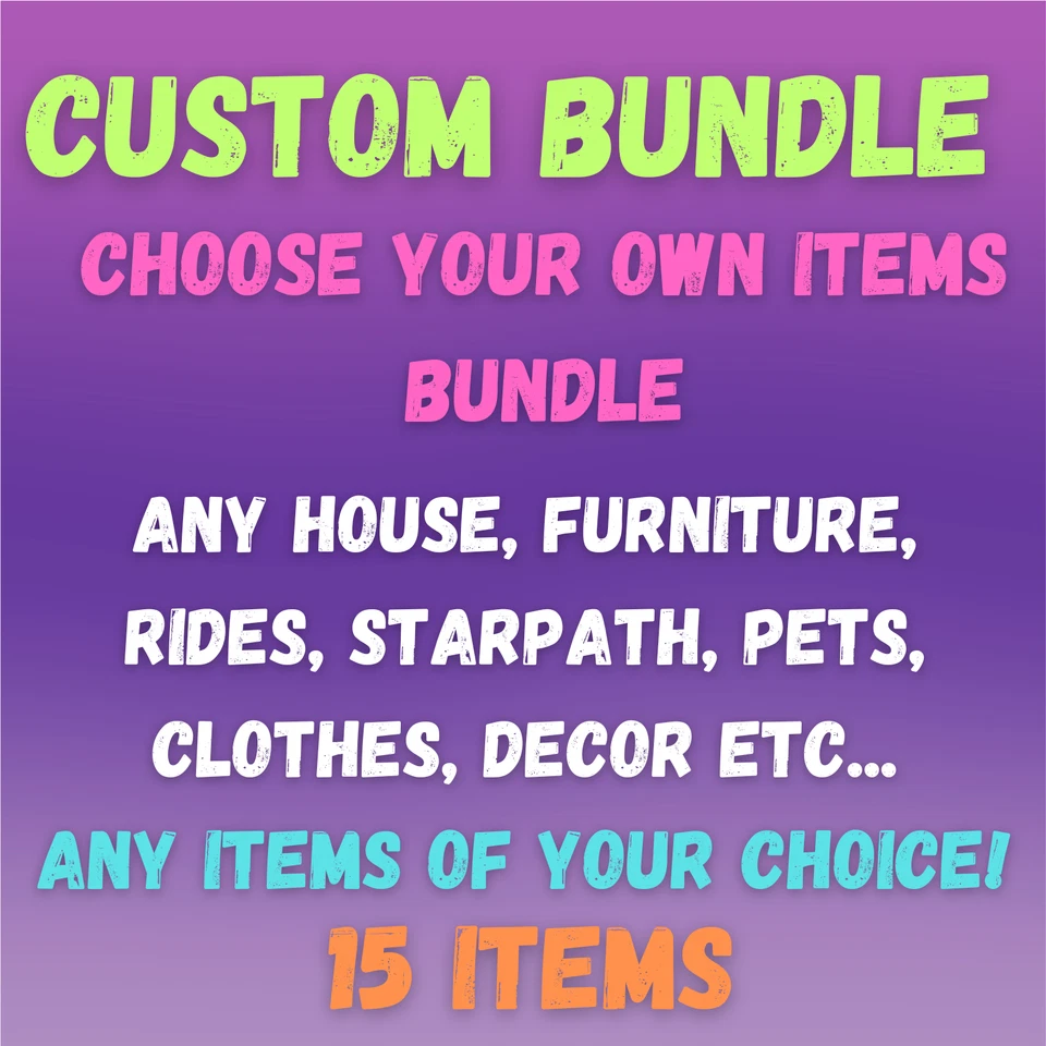Disney Dreamlight Valley CUSTOM Premium bundle