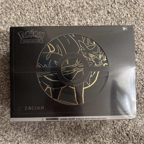 Pokemon TCG Sword & Shield Zacian ETB Elite Trainer Box Plus Factory Sealed - 第 1/6 張圖片