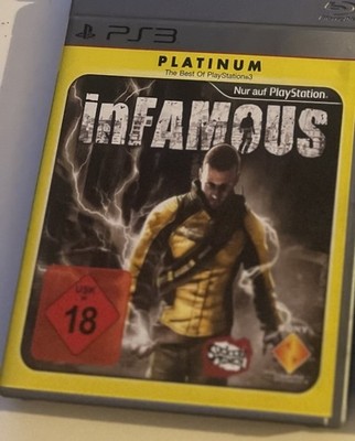 Sony PlayStation PS3 Infamous 2 mit Anleitung Top Zustand