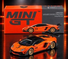 Mini GT  LB Works Lamborghini Aventador Orange MDX 2025 Diecast Model