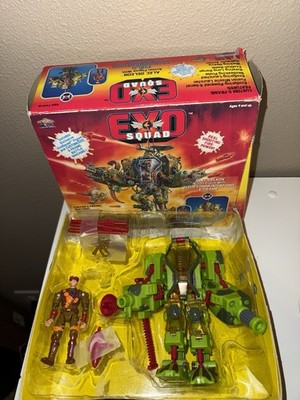Playmates Exo Squad Alec Deleon W/Field Communications E-frame Boxed