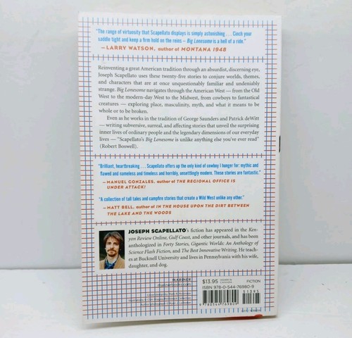 Big Lonesome (Paperback Book) By Joseph Scapellato (New) - Picture 2 of 2