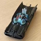 Vintage Corgi Toy No. 267 Batmobile die-cast model, Batman & Robin Figures 1960s
