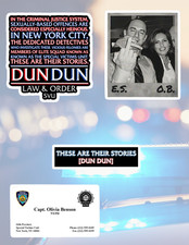 Law And Order SVU 4pc Sticker Pack