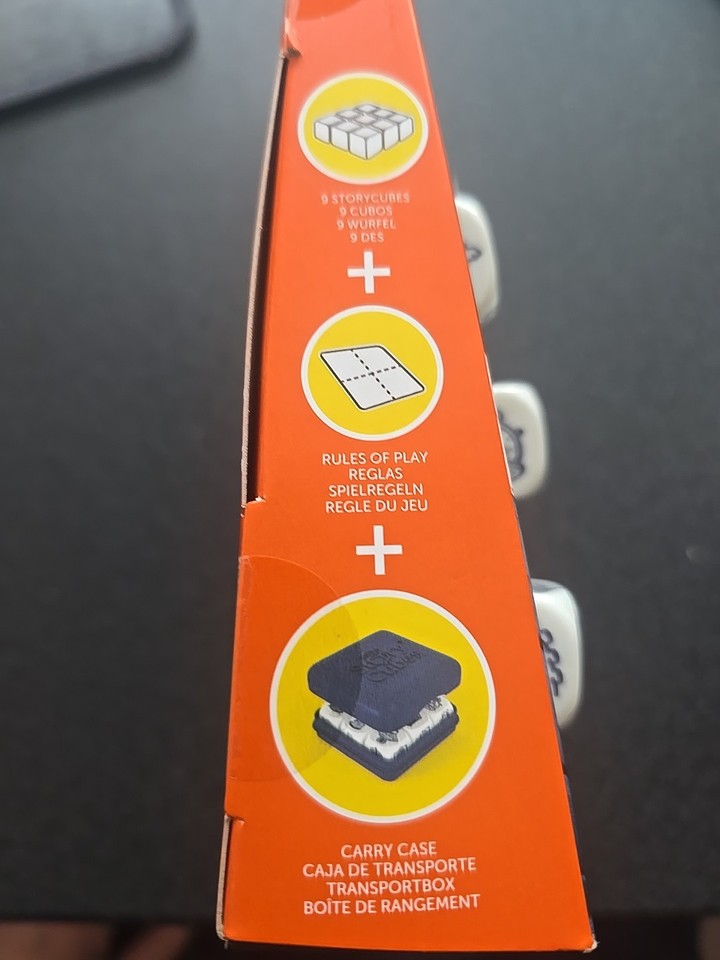 Zygomatic Rory's Story Cubes Classic – Édition 2021 – Jeu De Dés Narratif Dès 6 Ans, 1 à 12 Joueurs, 10 Min